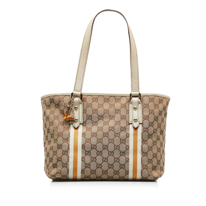 Gucci GG Canvas Jolicoeur Tote Bag (uGHpXk)