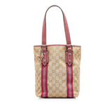 Gucci GG Canvas Jolicoeur Tote Bag (mqvaTI)
