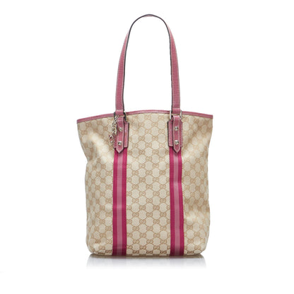 Gucci GG Canvas Jolicoeur Tote (5H7daB)