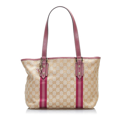 Gucci GG Canvas Jolicoeur Tote (3HjuR6)
