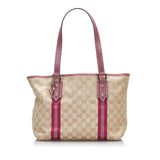 Gucci GG Canvas Jolicoeur Tote (3HjuR6)
