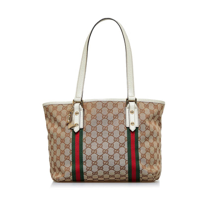 Gucci GG Canvas Jolicoeur Tote (KVNUBE)