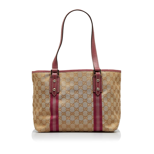 Gucci GG Canvas Jolicoeur Tote (H3TwXH)