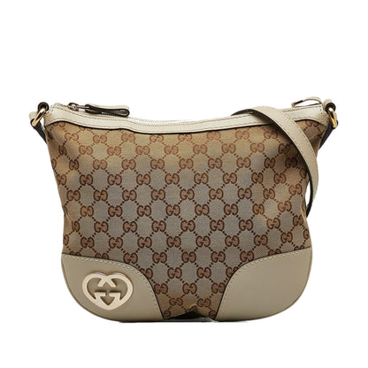 Gucci GG Canvas Lovely Crossbody Bag (8dom4S)