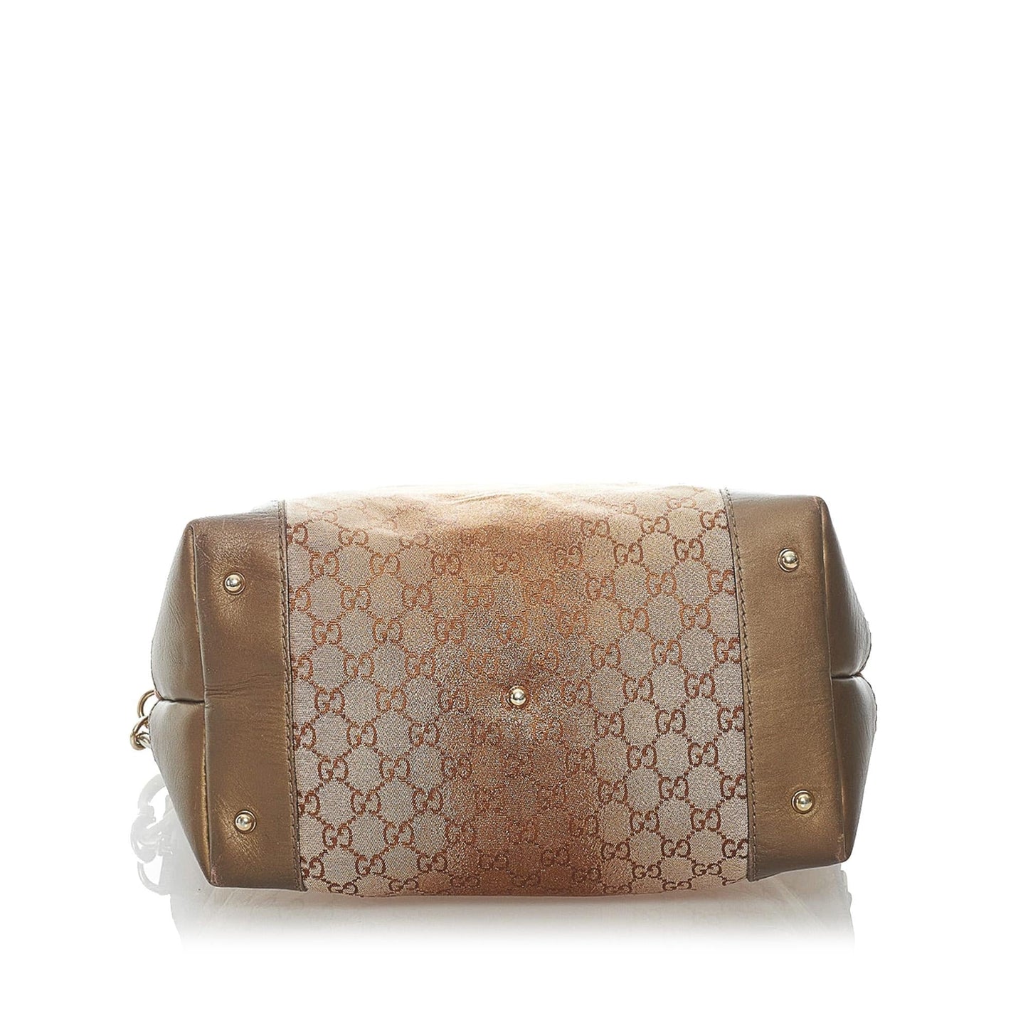 Gucci GG Canvas Lurex Heart Bit Tote Bag (SHG-31986)