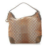Gucci GG Canvas Lurex Heart Bit Tote Bag (31986)