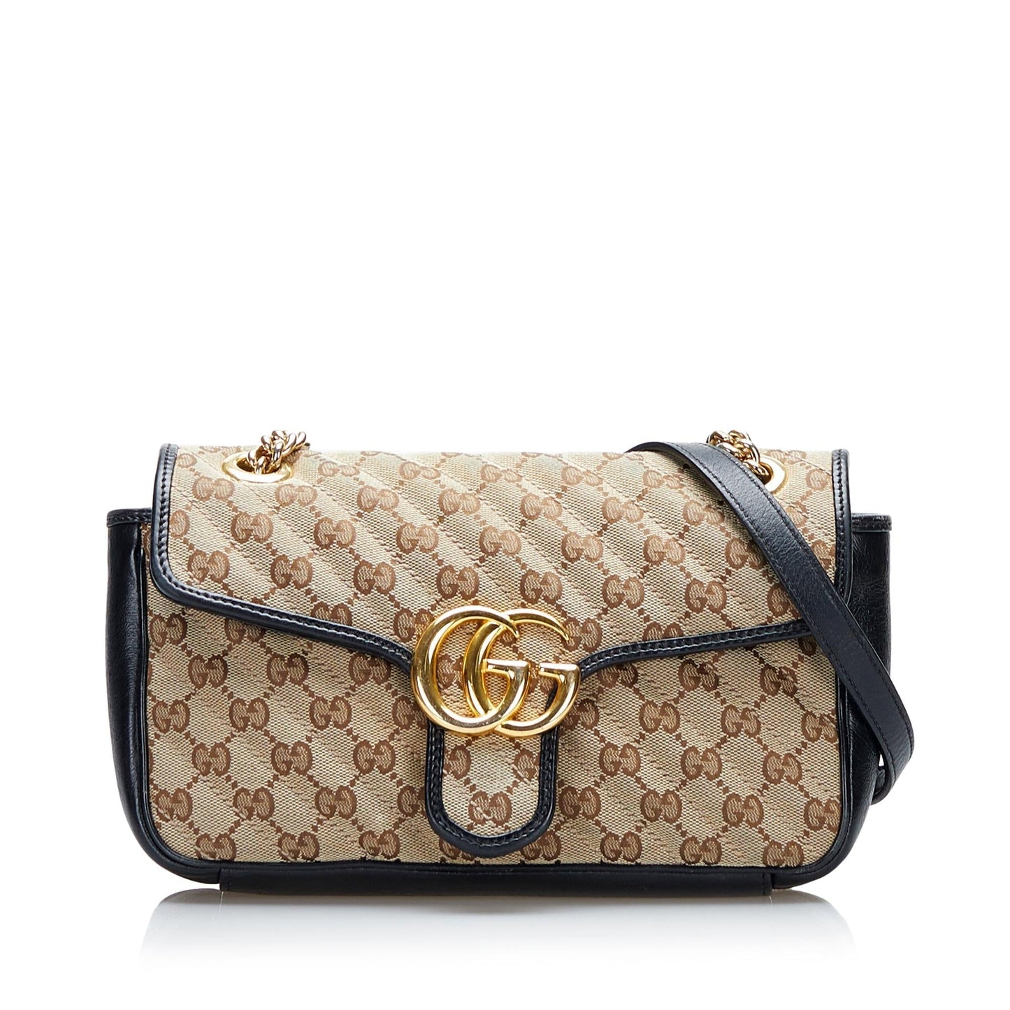 Gucci GG Canvas Marmont Crossbody (2wAlnW)