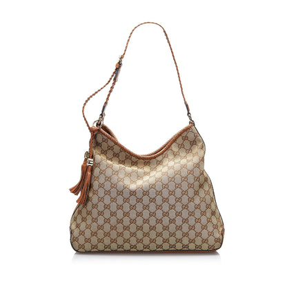 Gucci GG Canvas Marrakech Shoulder Bag (a9sICN)