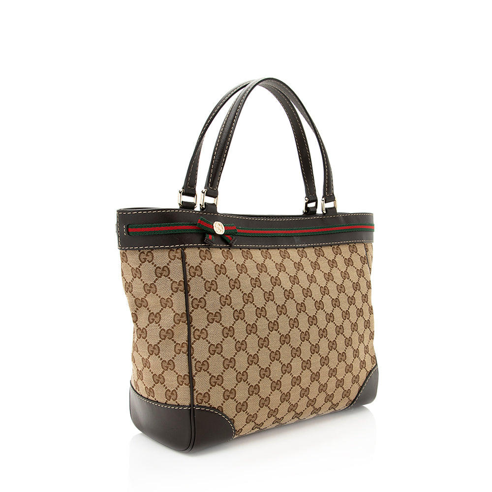 Gucci GG Canvas Mayfair Medium Tote (SHF-19754)