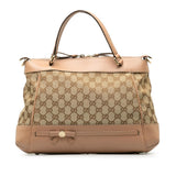 Gucci GG Canvas Mayfair Satchel (hKKYOc)