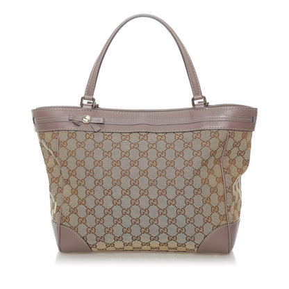Gucci GG Canvas Mayfair Tote Bag (SHG-30438)