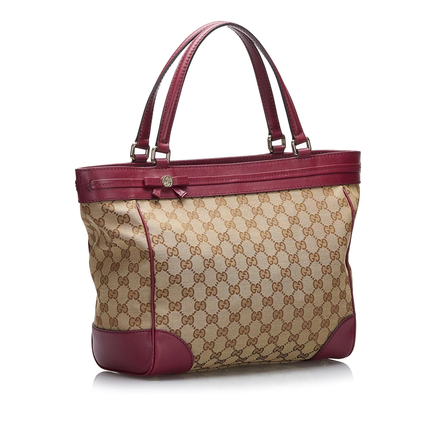Gucci GG Canvas Mayfair Tote Bag (JXk1Nw)