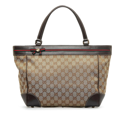 Gucci GG Canvas Mayfair Tote Bag (o0168F)