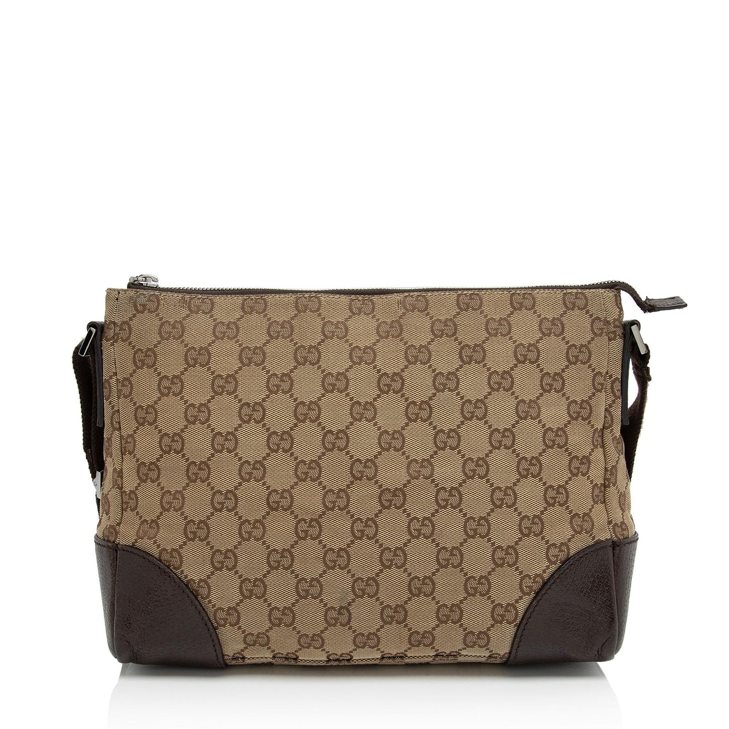 Gucci GG Canvas Medium Messenger Bag (SHF-xVfo2X)