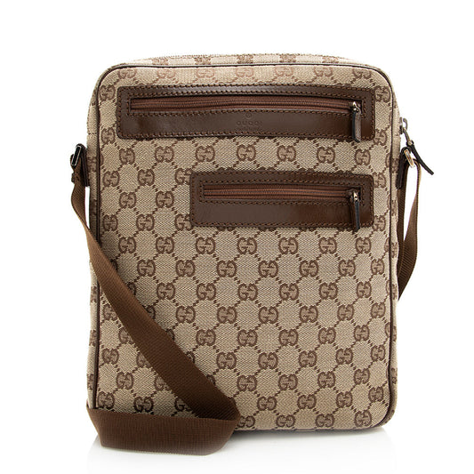 Gucci GG Canvas Messenger Bag (SHF-20308)