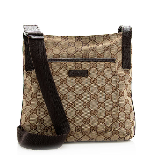Gucci GG Canvas Messenger Bag (SHF-20310)