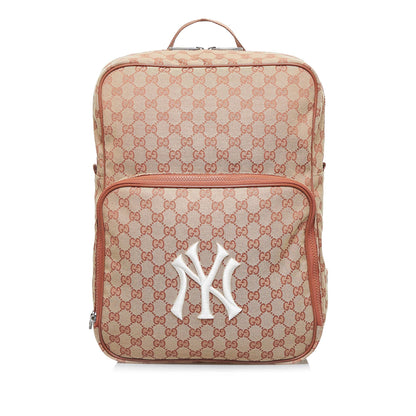 Gucci GG Canvas NY Yankees Backpack (MYSp7m)