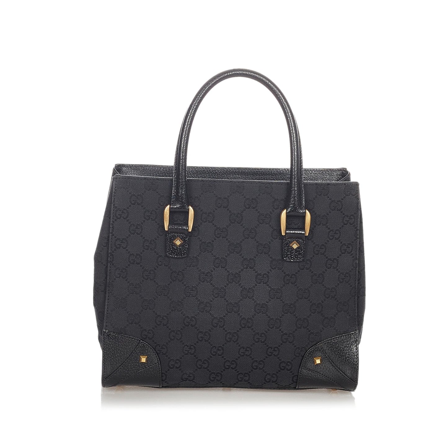 Gucci GG Canvas Nailhead Handbag (23804)