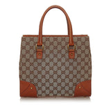 Gucci GG Canvas Nailhead Handbag (33017)