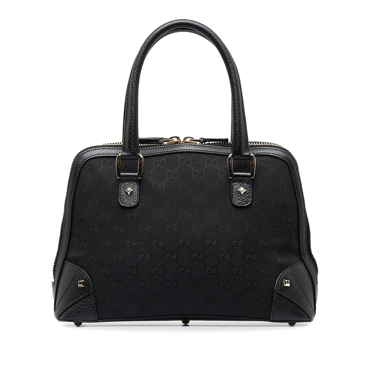 Gucci GG Canvas Nailhead Handbag (xaJXjw)