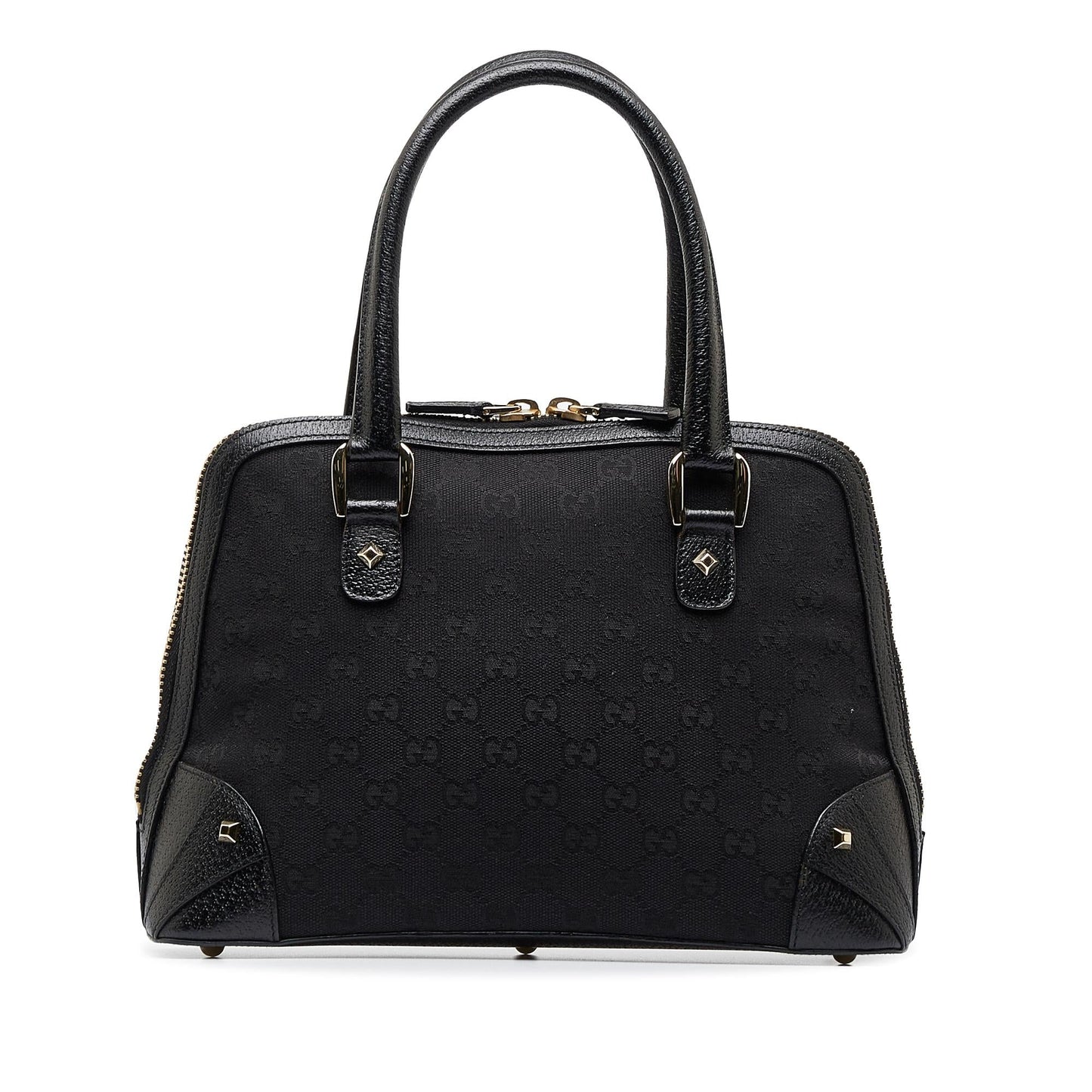Gucci GG Canvas Nailhead Handbag (xaJXjw)