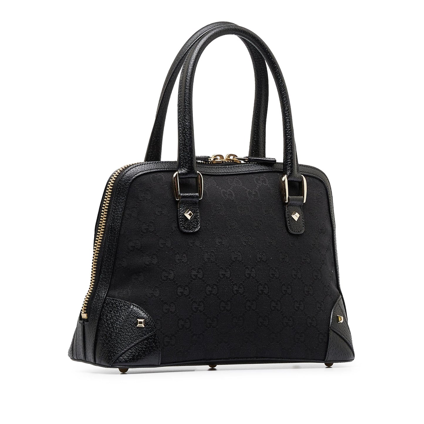 Gucci GG Canvas Nailhead Handbag (xaJXjw)