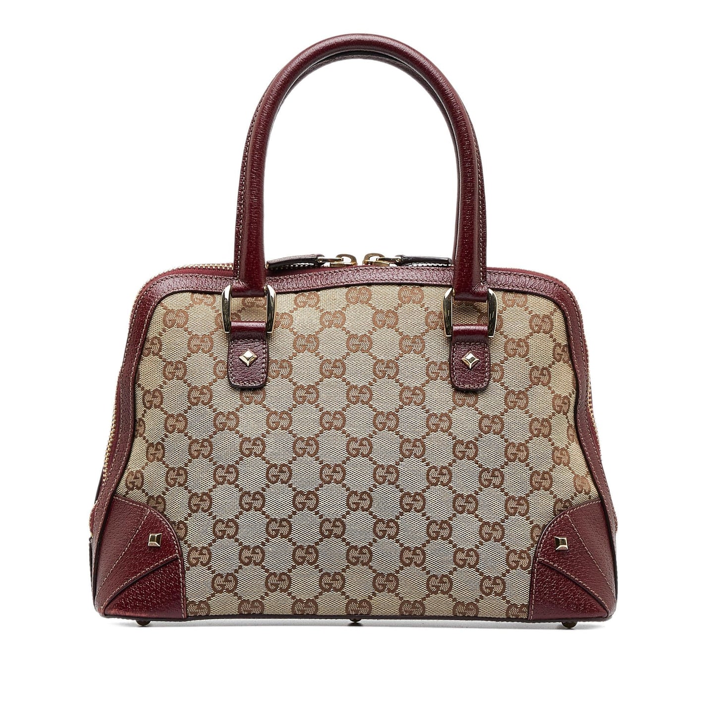 Gucci GG Canvas Nailhead Handbag (CKf7Dk)