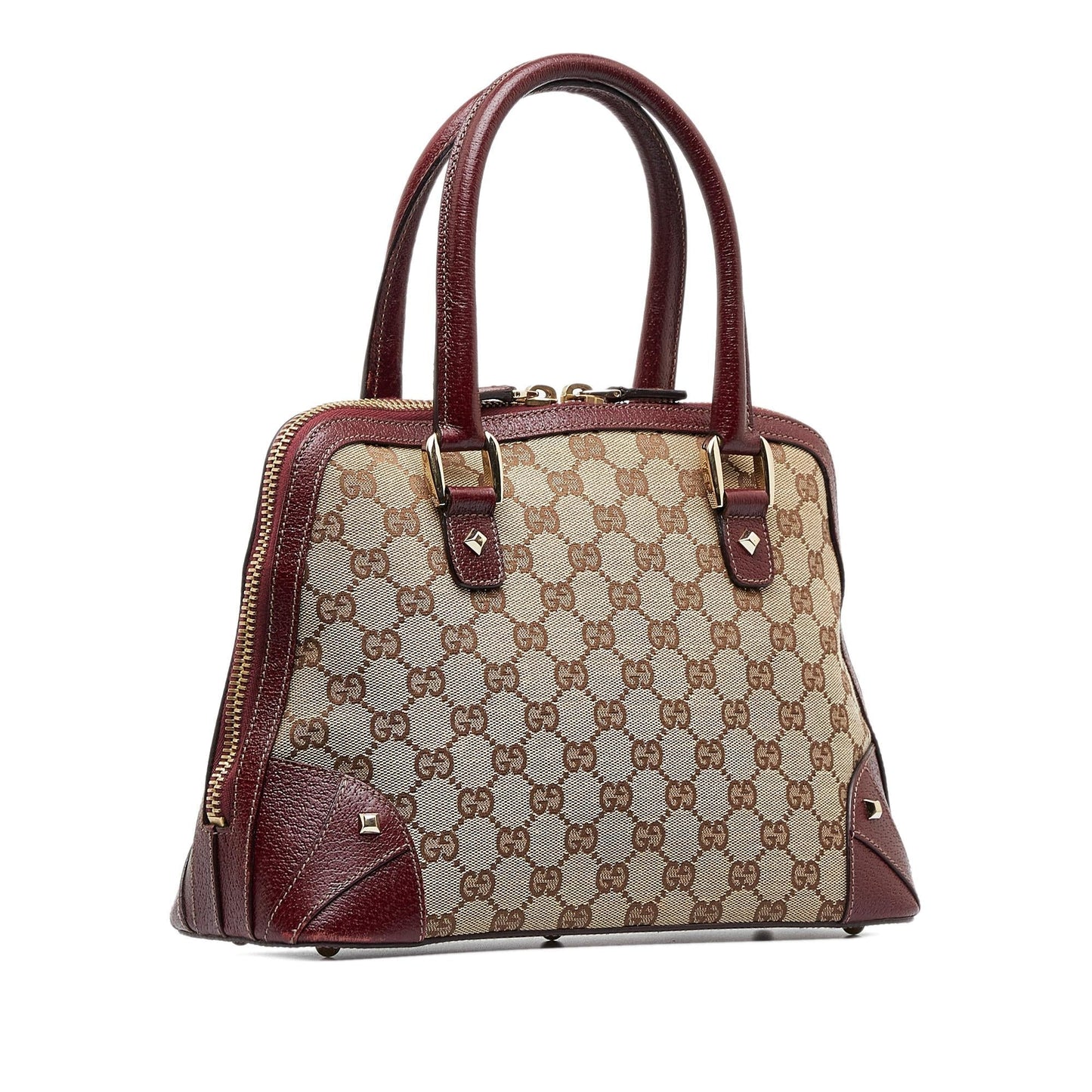 Gucci GG Canvas Nailhead Handbag (CKf7Dk)