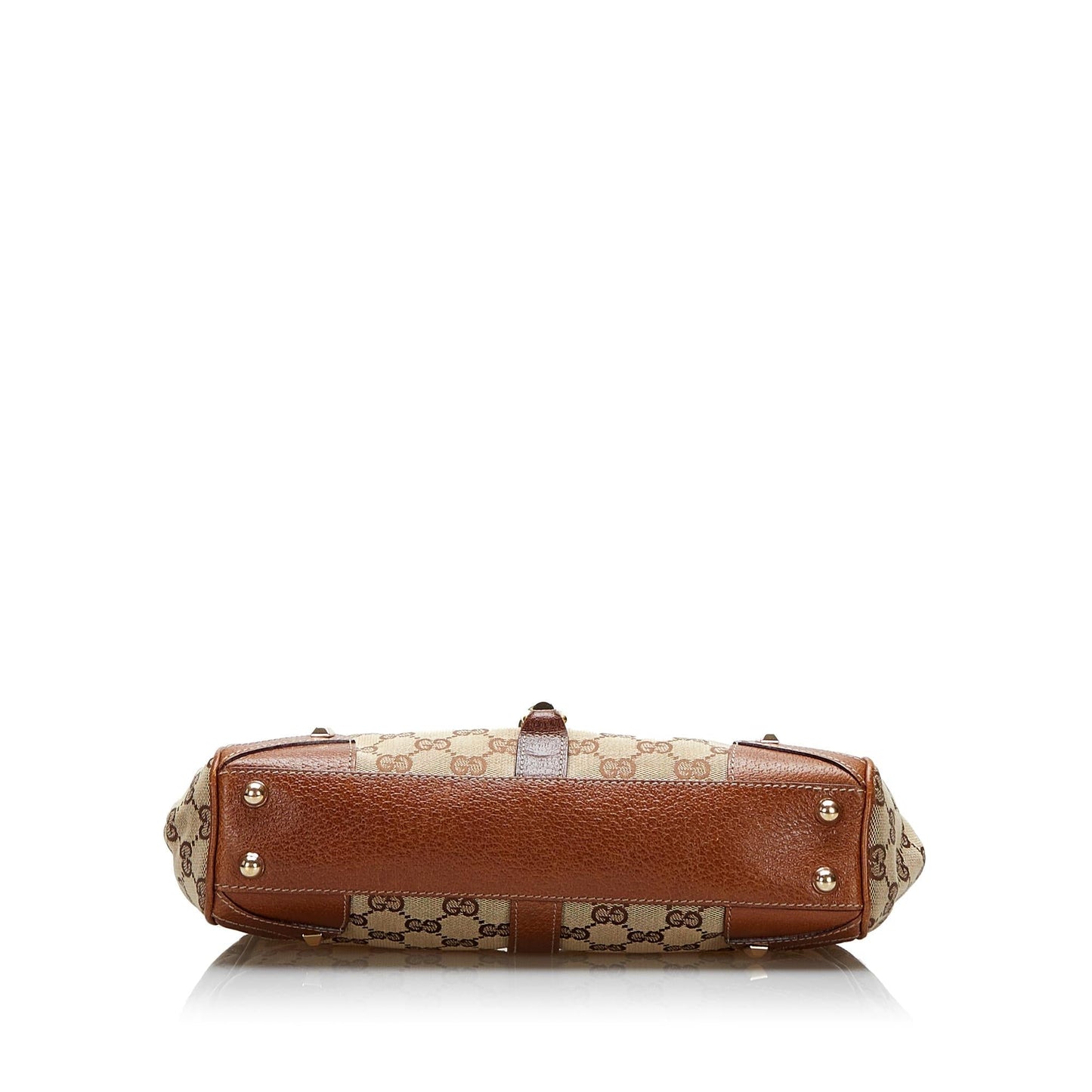 Gucci GG Canvas Nailhead Jackie Bardot (6ihMuF)