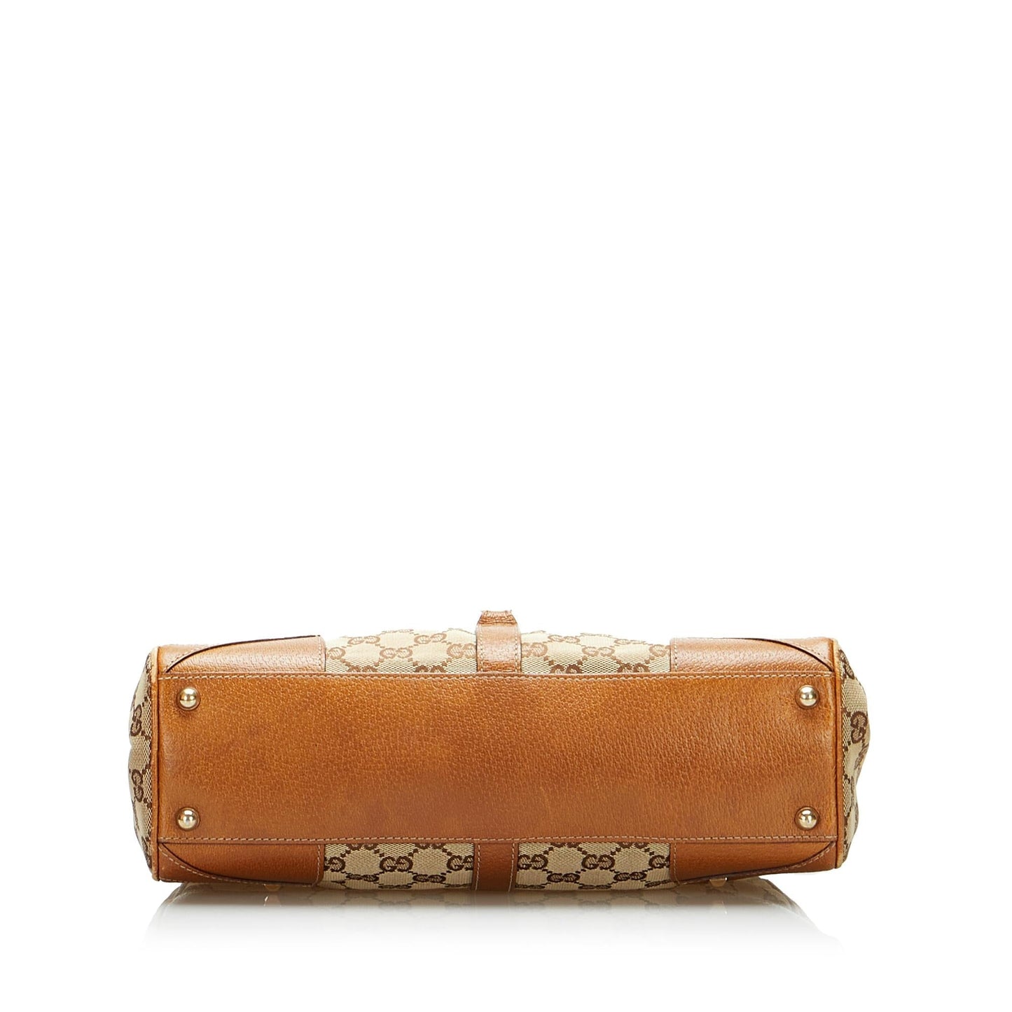 Gucci GG Canvas Nailhead Jackie Bardot (z8pNuY)