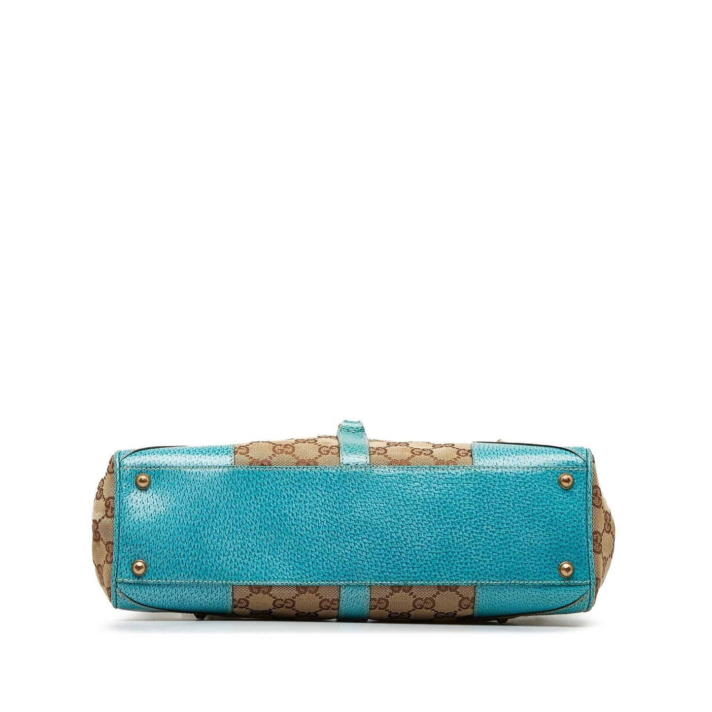 Gucci GG Canvas Nailhead Jackie Bardot (KfMLGA)
