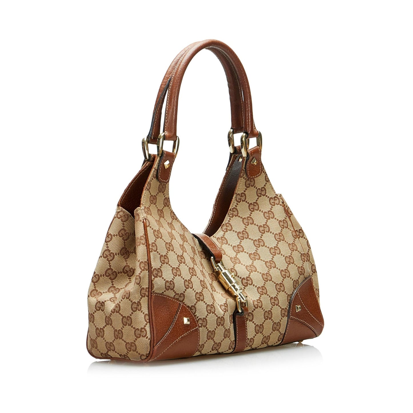 Gucci GG Canvas Nailhead Jackie O (m5gHWZ)