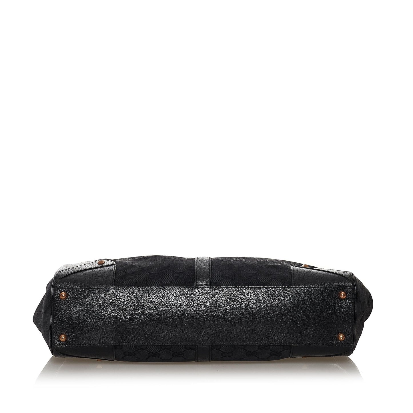 Gucci GG Canvas Nailhead Jackie Shoulder Bag (32968)