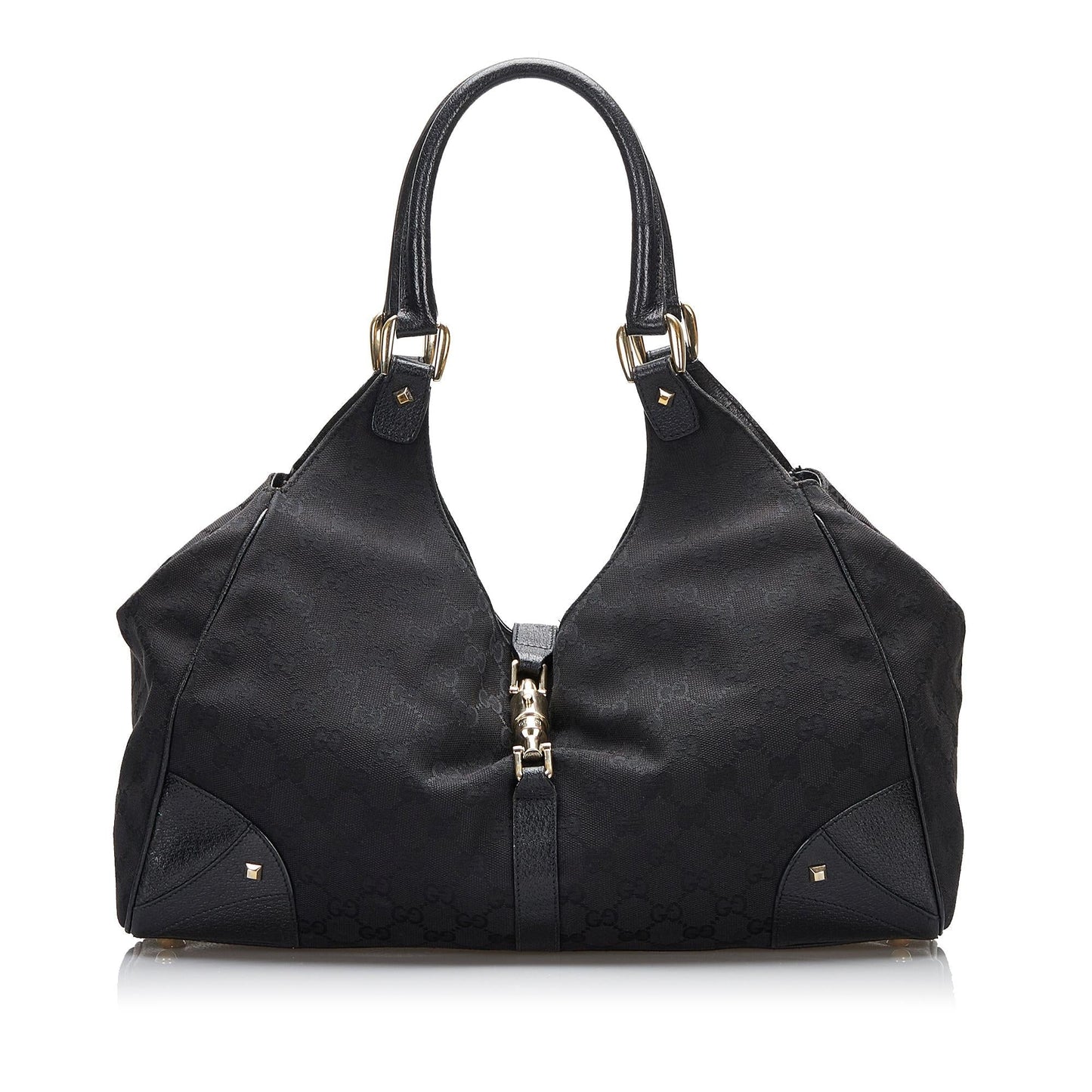Gucci GG Canvas Nailhead Jackie (d5UoED)