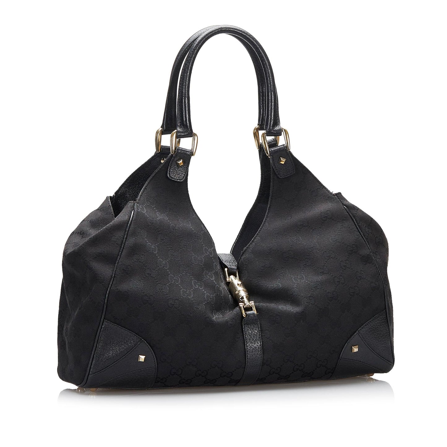 Gucci GG Canvas Nailhead Jackie (d5UoED)