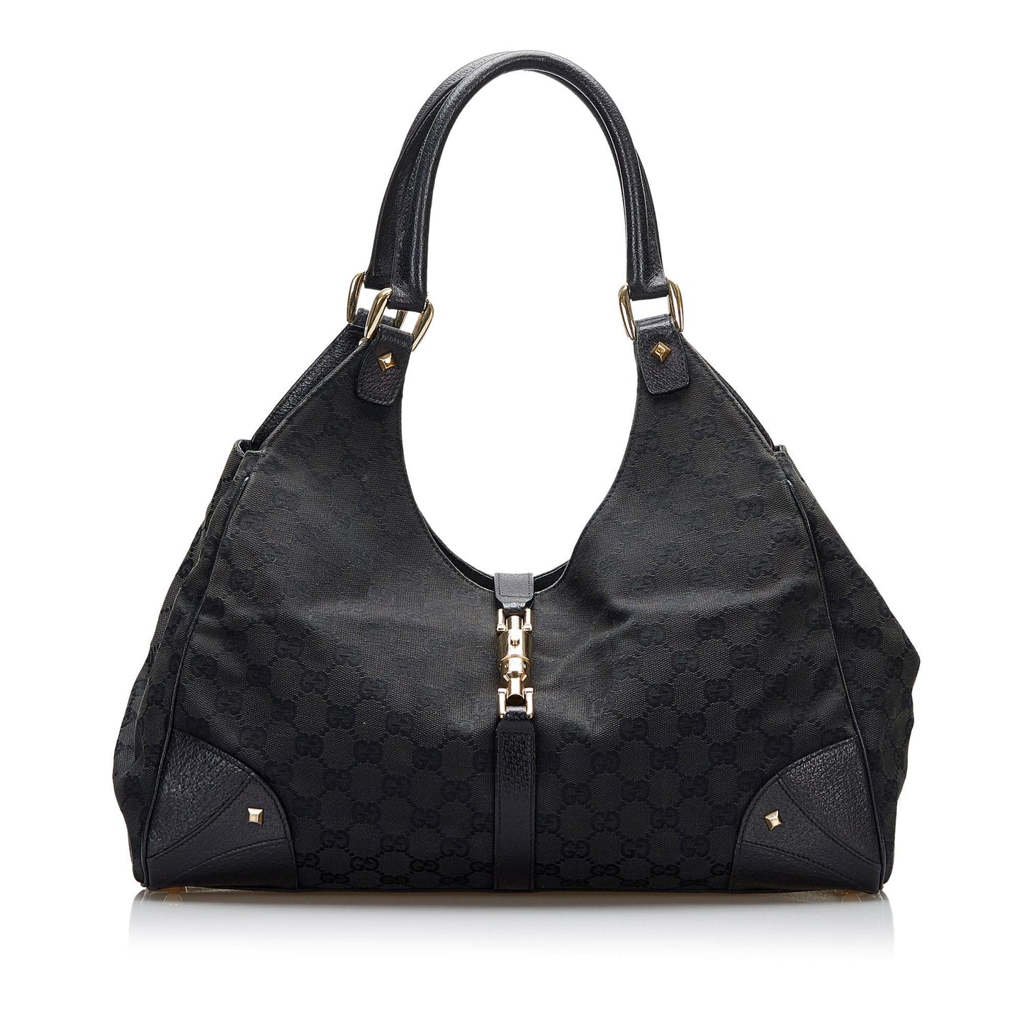 Gucci GG Canvas Nailhead Jackie (YZOZQj)