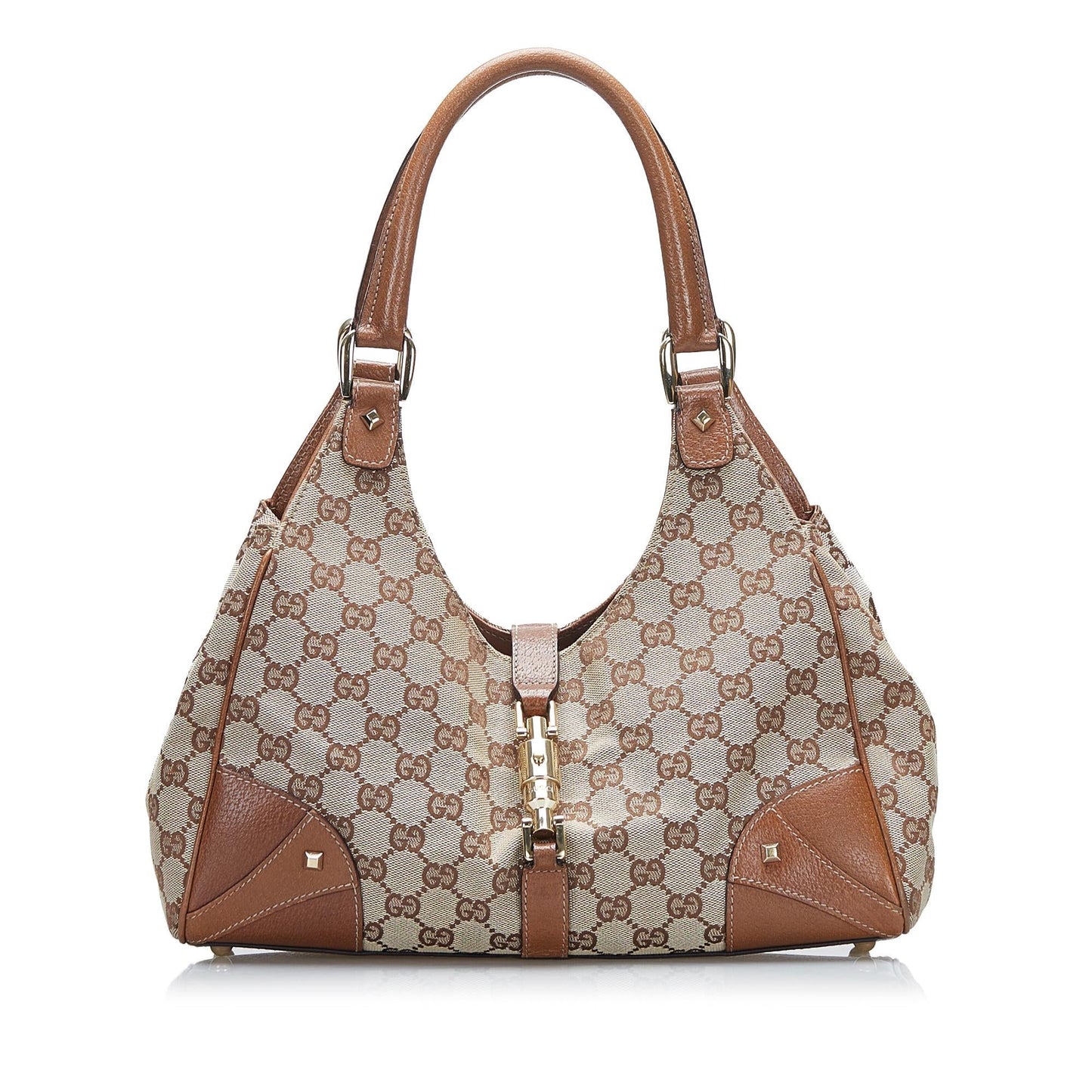 Gucci GG Canvas Nailhead Jackie (MytTQB)