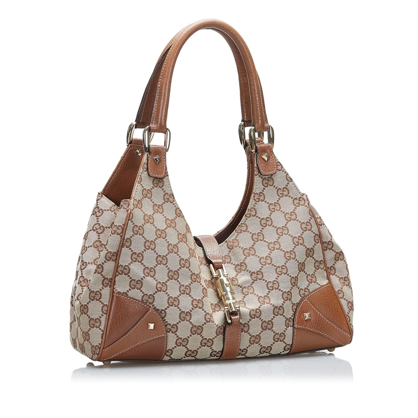 Gucci GG Canvas Nailhead Jackie (MytTQB)