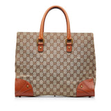 Gucci GG Canvas Nailhead Tote (WscBwZ)