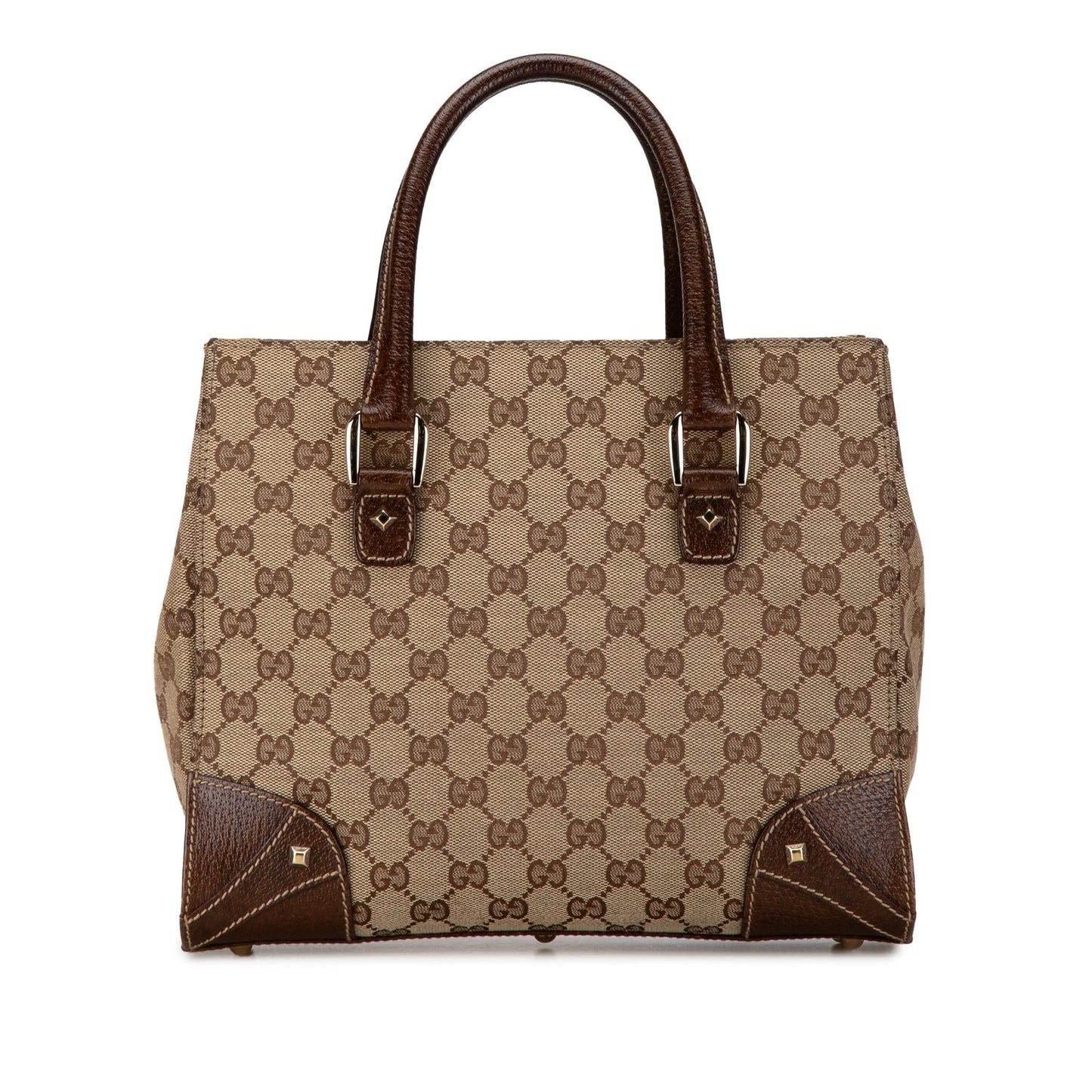 Gucci GG Canvas Nailhead Tote (jnzkMA)