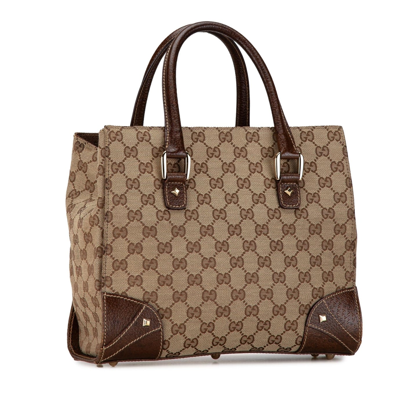 Gucci GG Canvas Nailhead Tote (jnzkMA)