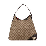 Gucci GG Canvas New Britt Hobo (fslGVf)
