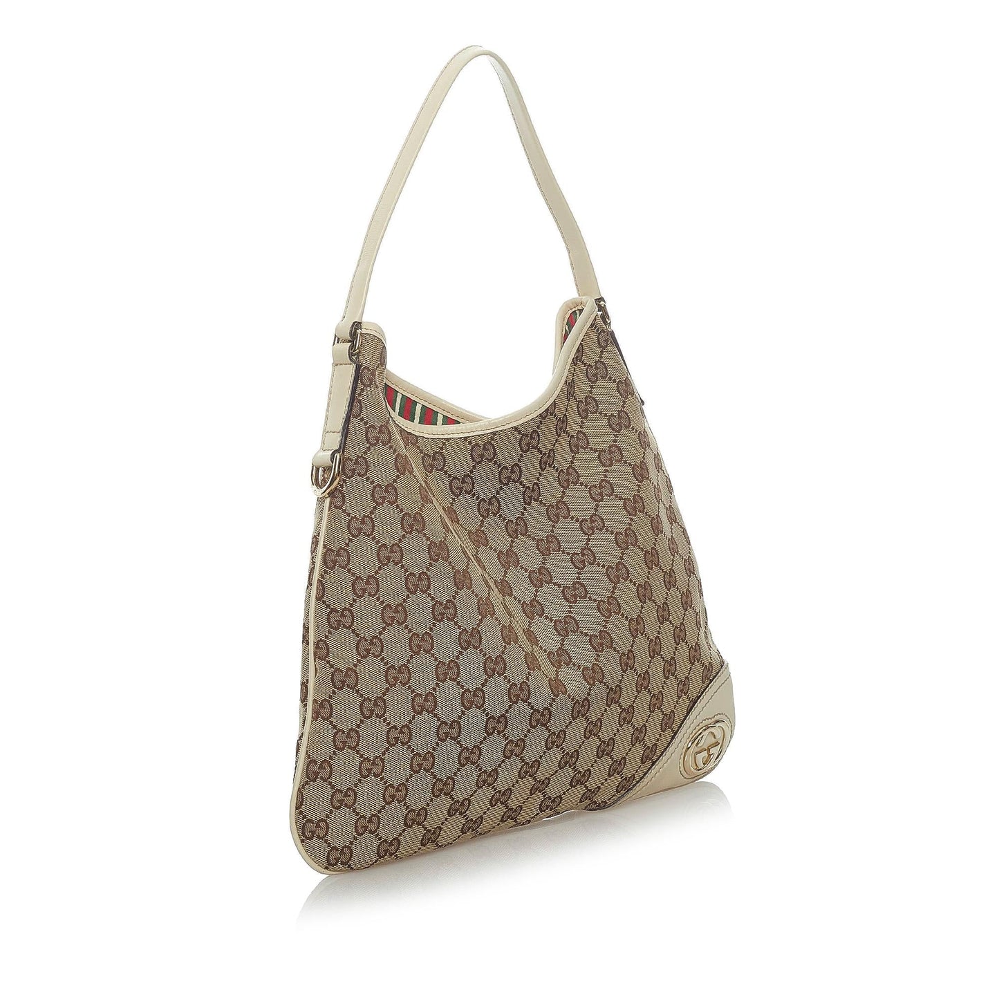 Gucci GG Canvas New Britt Shoulder Bag (33653)
