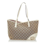 Gucci GG Canvas New Britt Tote Bag (33501)