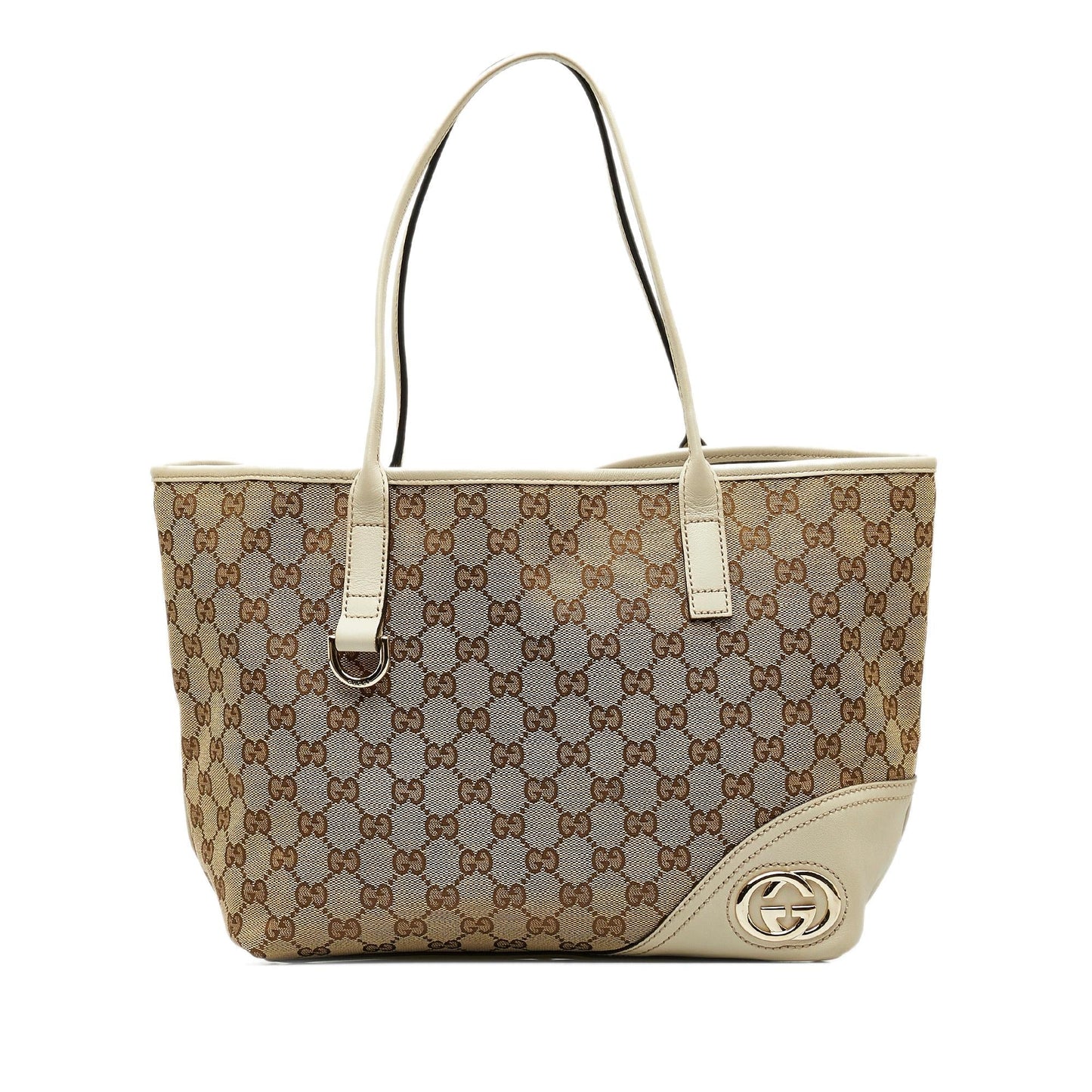 Gucci GG Canvas New Britt Tote (C4oQ72)