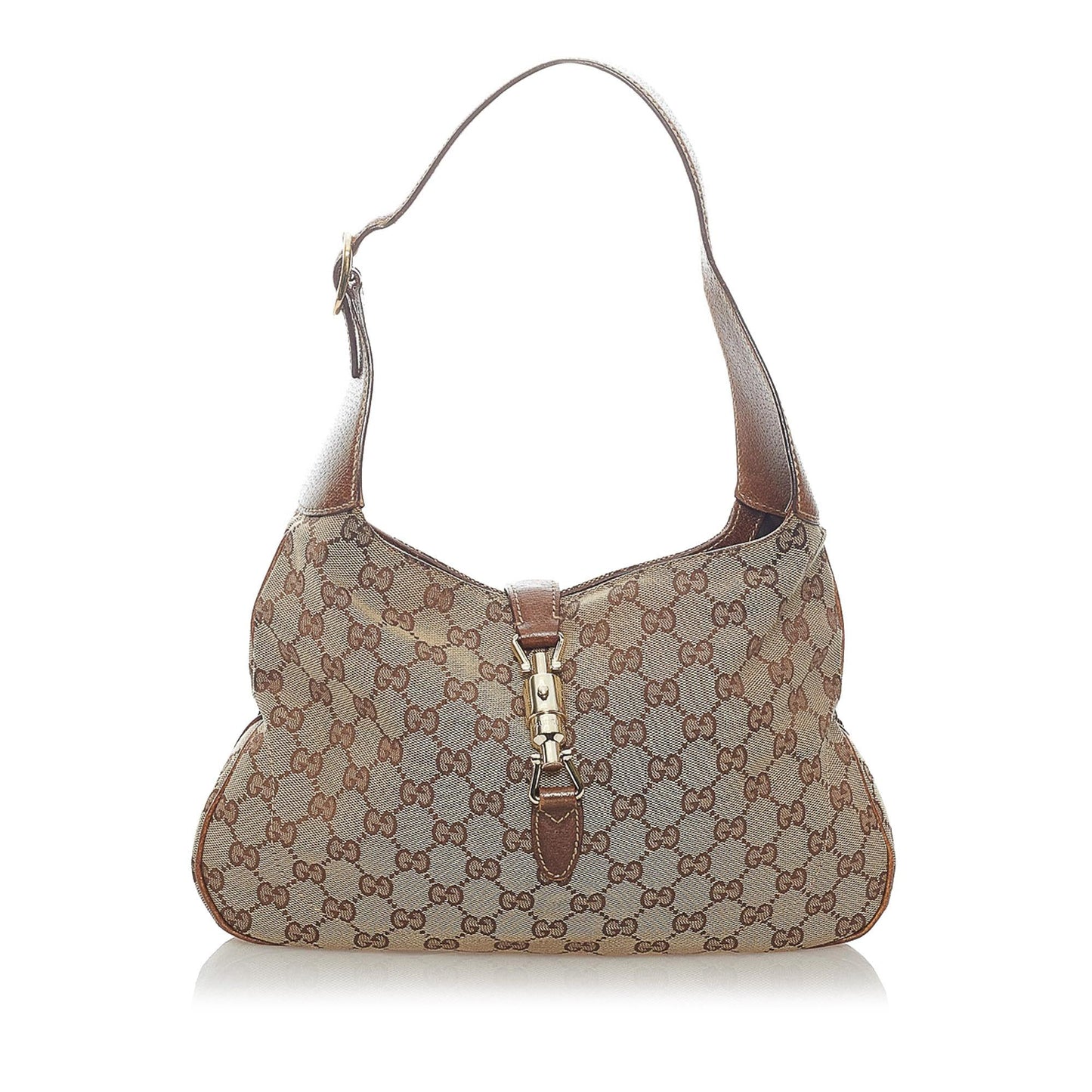 Gucci GG Canvas New Jackie Shoulder Bag (33247)