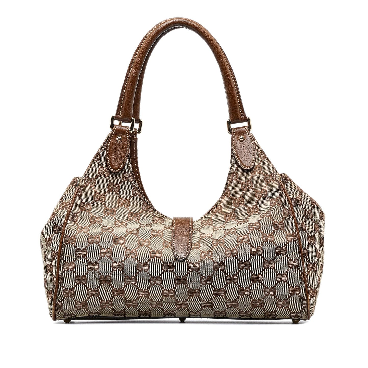 Gucci GG Canvas New Jackie Shoulder Bag (tvpwSB)