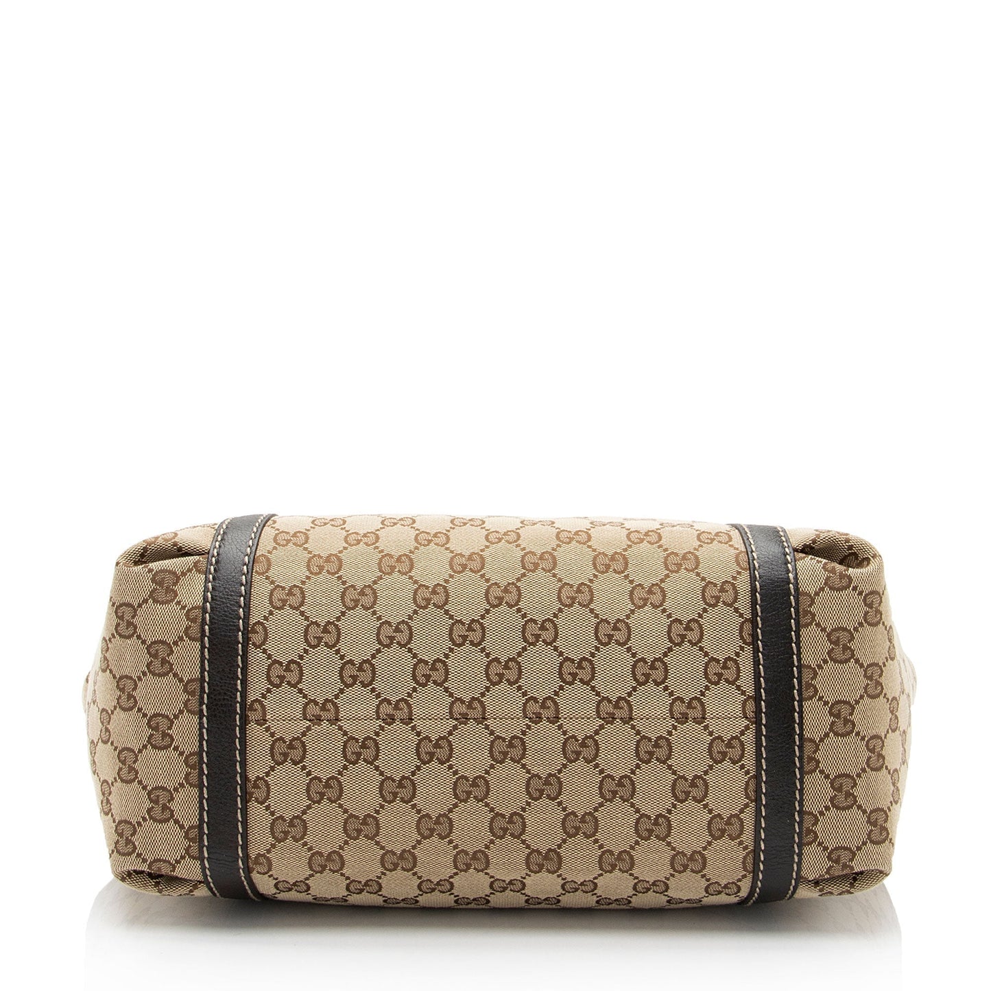 Gucci GG Canvas New Ladies Web Small Tote (SHF-eiujZp)