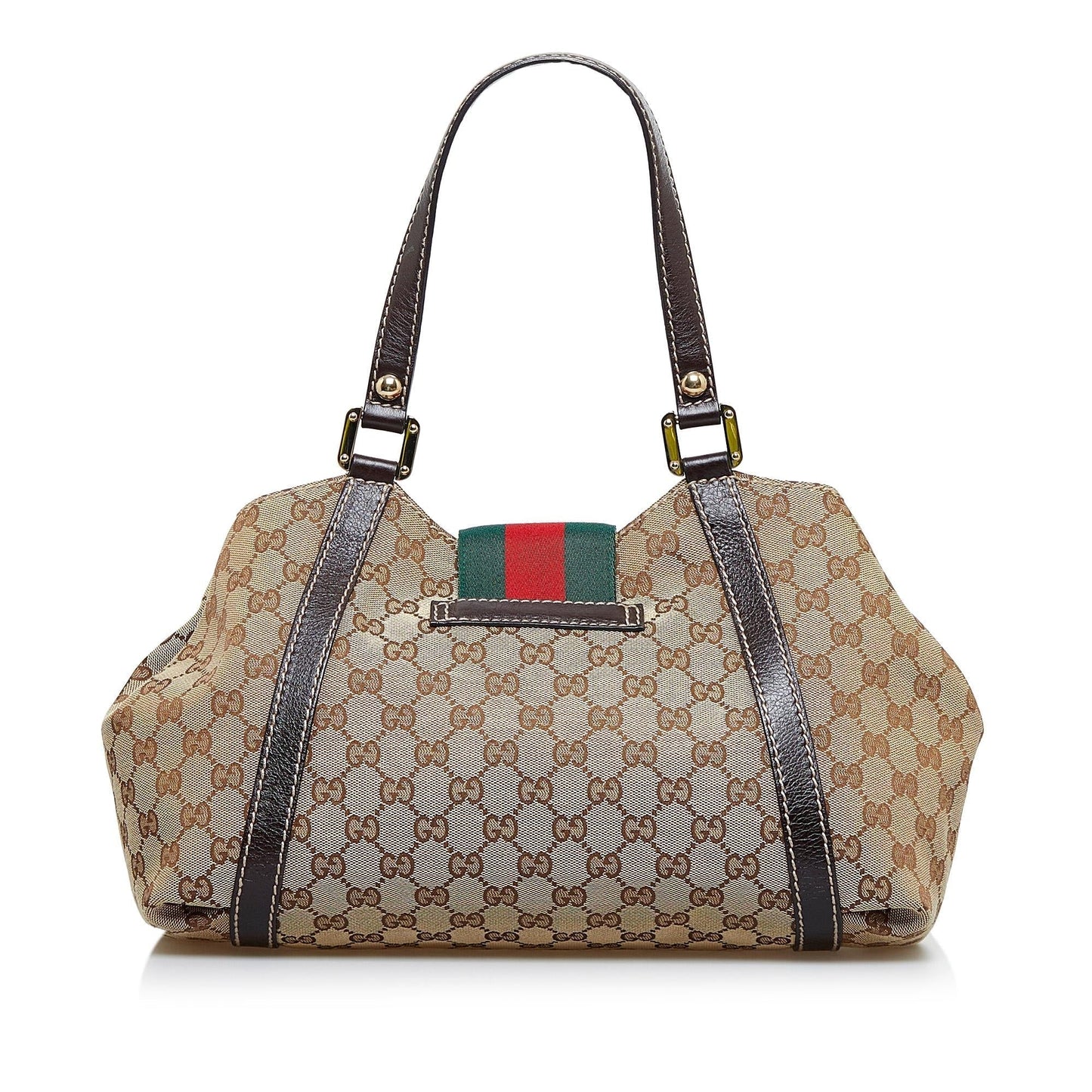 Gucci GG Canvas New Ladies Web Tote (nXYCc6)