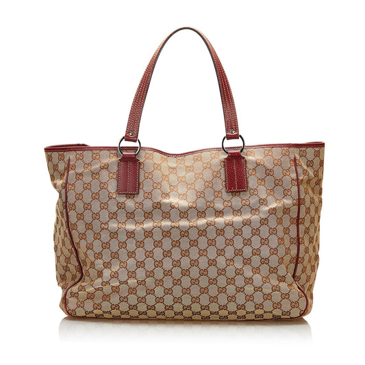 Gucci GG Canvas O-Ring Tote (qkTvWM)